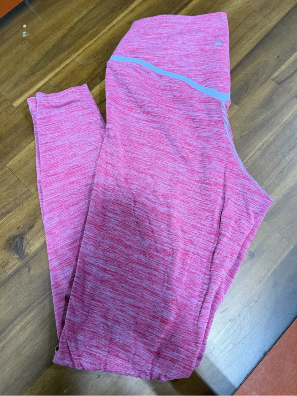 Women’s Pink Heathered Active Leggings